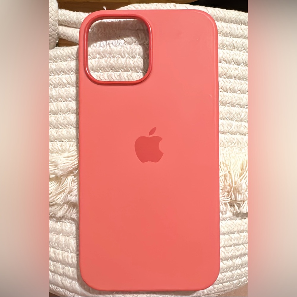 APPLE IPHONE ORIGINAL CASE SALMON COLOR FOR IPHONE 14 PRO MAX